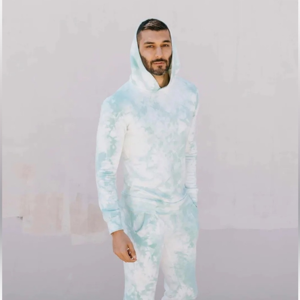 Sofwear tie dye super soft stretch sweatshirt unisex hoodie
